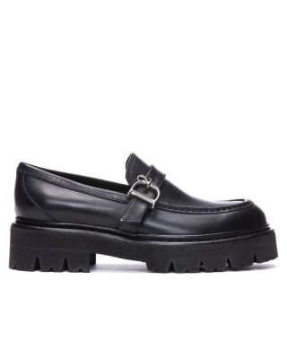 Loafers Dsquared2 Logo Plaque – piele