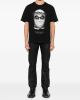 Tricou Negru Mask-Print Ih Nom Uh Nit