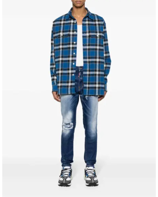 Blugi Dsquared2 “Cool Guy / Distressed” – Denim Premium