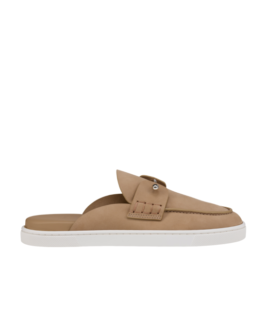 Christian Louboutin Chanme Mule din Piele Întoarsă