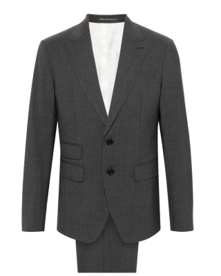 Dsquared2 London costum single-breasted – gri cărbune