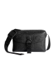 Dior geantă messenger Jett neagră din piele Dior Gravity