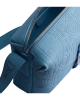 Dior geantă messenger Jett albastră din piele Dior Gravity