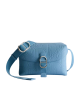 Dior geantă messenger Jett albastră din piele Dior Gravity