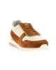 Brunello Cucinelli Sneakers din piele și piele întoarsă în nuanțe neutre