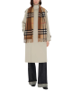 Burberry Fular din cașmir cu model Check maro