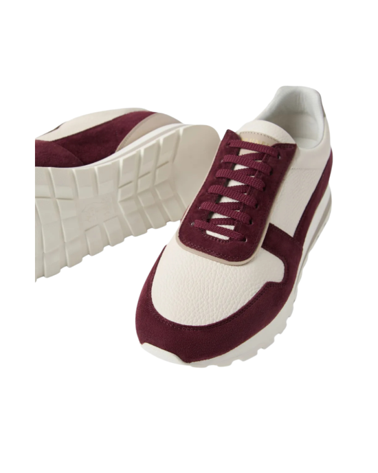 Brunello Cucinelli Sneakers din piele întoarsă (suede)