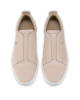 Christian Louboutin St Louis Sneakers Slip-On din Nubuck Bej