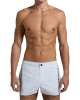 Bikkembergs White Logo Tape Swim Shorts
