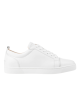 Christian Louboutin Louis Junior Sneakers din Piele Albă
