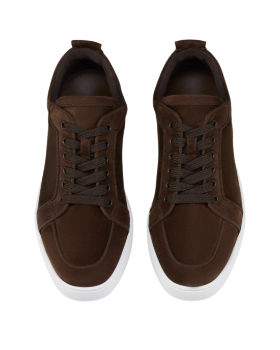 Christian Louboutin Rantulow Sneakers din Piele Velur