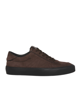 Moncler Monclub Nubuck Leather Sneakers
