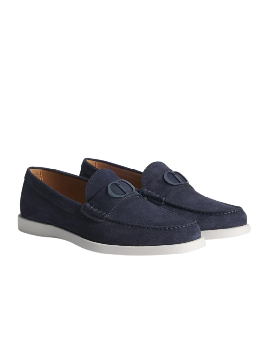 Dior Granville Loafer Navy Blue Suede