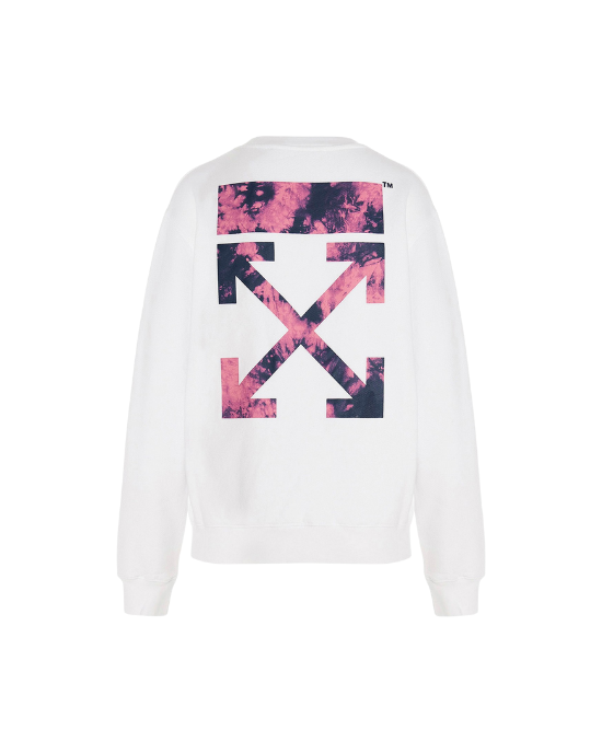 Off-White Bluză tip sweatshirt cu imprimeu Arrow abstract