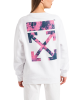 Off-White Bluză tip sweatshirt cu imprimeu Arrow abstract