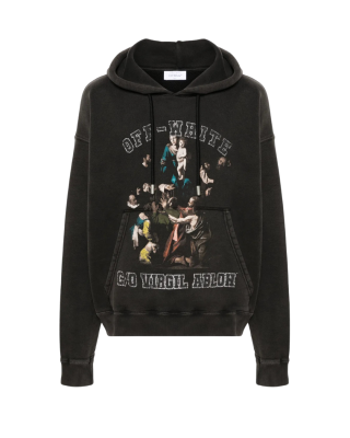 Off-White Hanorac cu glugă Art Graphic c/o Virgil Abloh