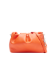 Christian Louboutin Eva Mini Crossbody Bag din piele portocalie