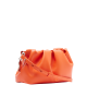Christian Louboutin Eva Mini Crossbody Bag din piele portocalie