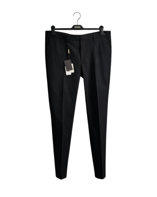 Moorer Pantaloni negri eleganți