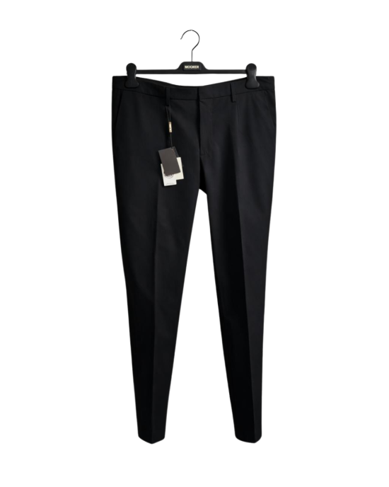Moorer Pantaloni negri eleganți