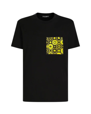 Dolce & Gabbana Tricou cu patch DG