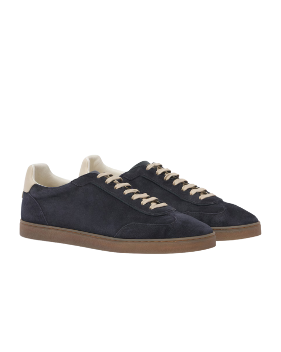 Brunello Cucinelli Sneakers din piele întoarsă (suede)  