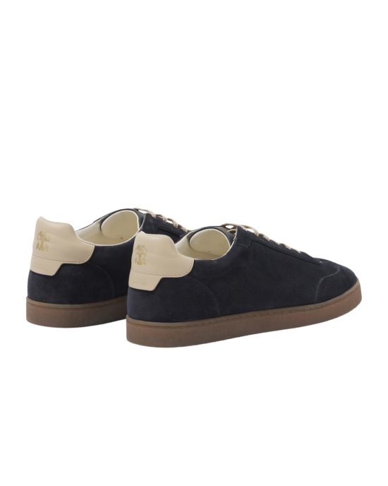Brunello Cucinelli Sneakers din piele întoarsă (suede)  