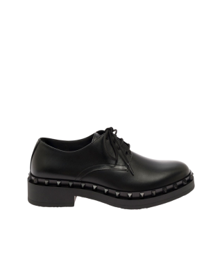 Valentino Garavani Rockstud Derby din piele