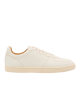 Brunello Cucinelli sneakers crem din piele cu talpă din cauciuc