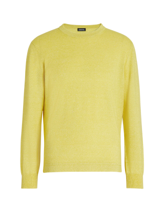 Zegna Pulover Crewneck din Cașmir și In