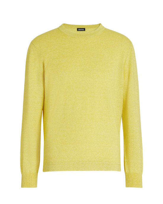 Zegna Pulover Crewneck din Cașmir și In