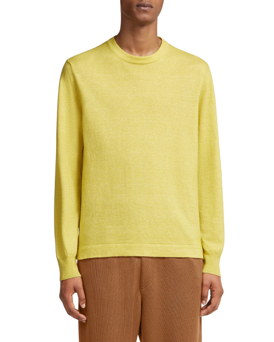 Zegna Pulover Crewneck din Cașmir și In