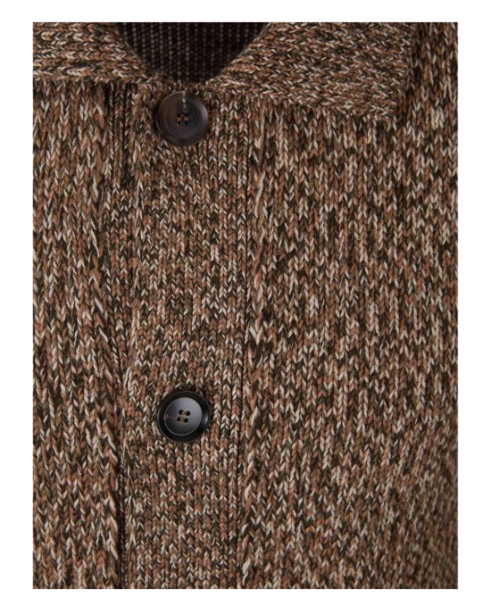 Brioni Cardigan din Lână Maro