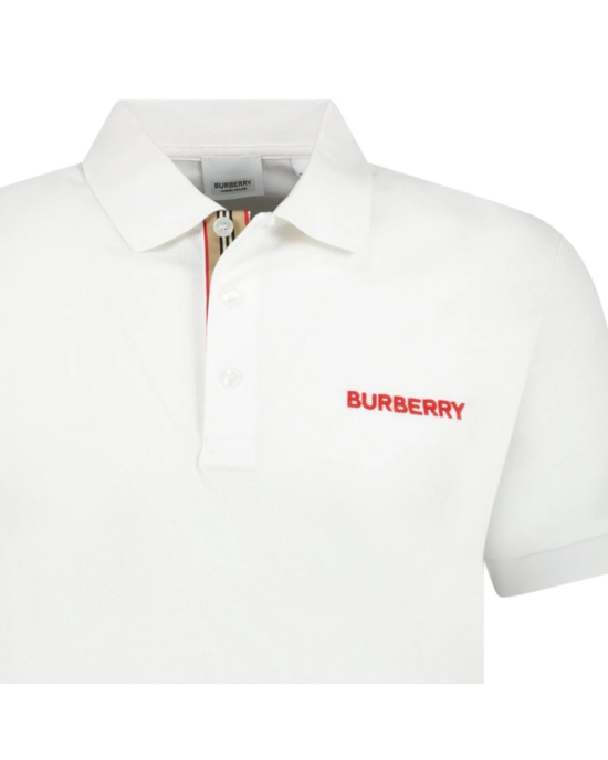 Burberry Hartford Check Placket Polo 