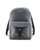 Montblanc Rucsac din Piele Gri-Antracit