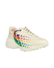 Gucci Rhyton sneakers din piele cu imprimeu Rainbow și stele