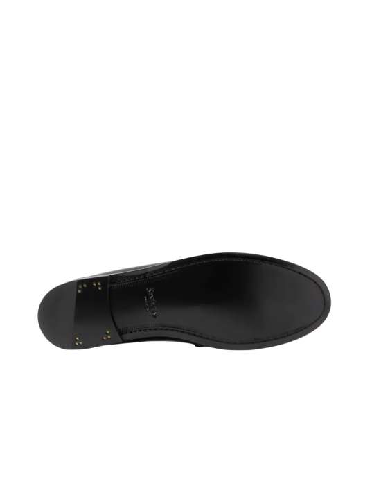 Saint Laurent Loafers negri din piele