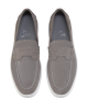 Christian Louboutin Harold I Loafers din Piele Întoarsă Gri