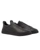Zegna Triple Stitch Sneakers din Piele Neagră