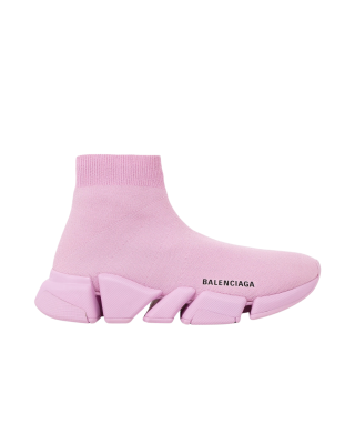 Balenciaga Speed 2.0 Sneakers tip șosetă roz