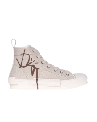 Dior B23 Cactus Jack sneakers high-top din canvas