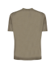 Filippo De Laurentiis Tricou bej din bumbac crepe