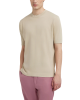Filippo De Laurentiis Tricou crem din bumbac crepe