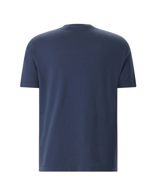 Filippo De Laurentiis Tricou bleumarin din bumbac premium