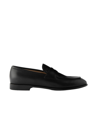 Ferragamo Loafers din piele neagră