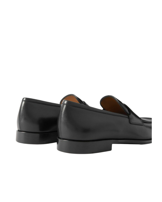 Ferragamo Loafers din piele neagră
