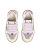 Gucci sneakers Screener GG Crystal Canvas bej și mov