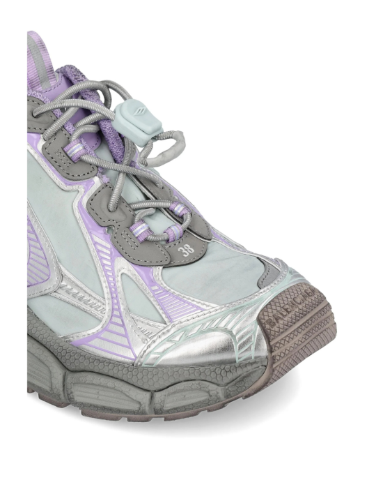 Balenciaga Sneakers 3XL Toe Spray gri și violet