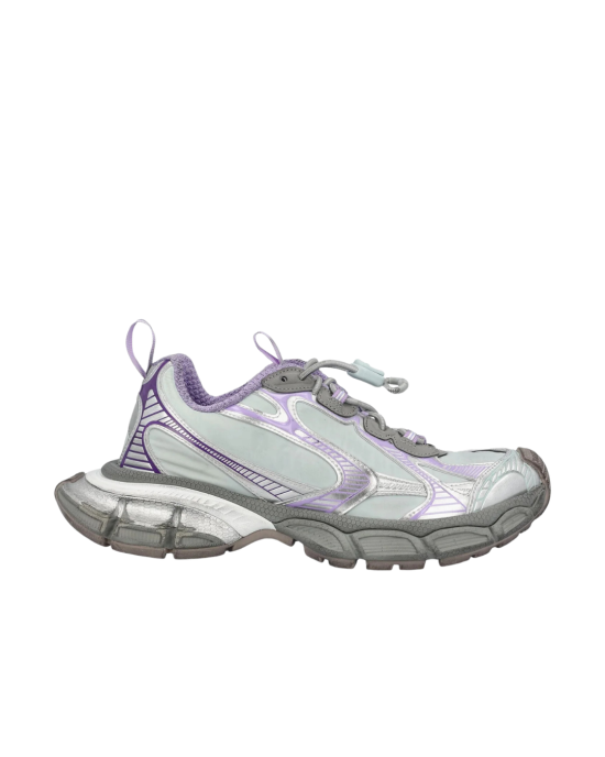 Balenciaga Sneakers 3XL Toe Spray gri și violet