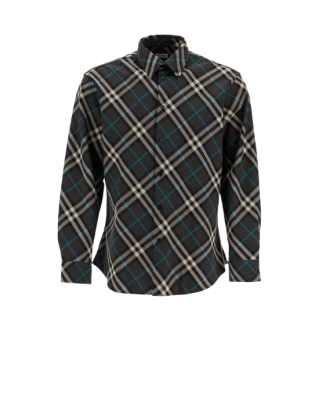 Burberry Cămașă din bumbac cu imprimeu check
